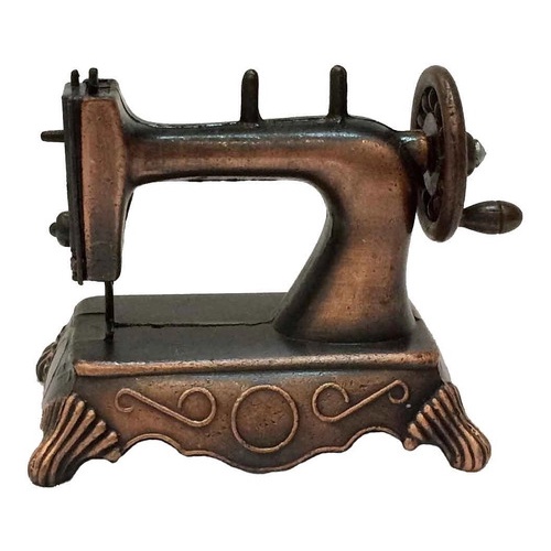 Miniatura De Metal Apontador De Lápis - Máquina De Costura