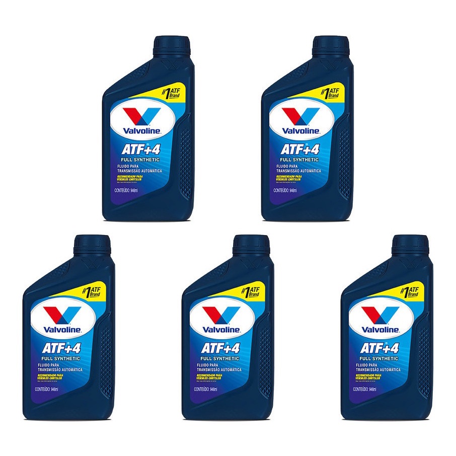 Kit 5 Valvoline Atf+4 | Shopee Brasil