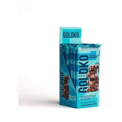 Barra de Chocolate ao Leite com Confeitos Tortuguita 80g