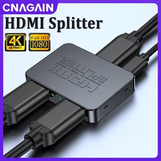 Divisor HDMI CNAGAIN 1 Em 2 Saídas , 4K Para Monitores Duplos Somente Duplicate/Mirror , 1x2 1 A 2 Amplificador Full HD 1080P 3D