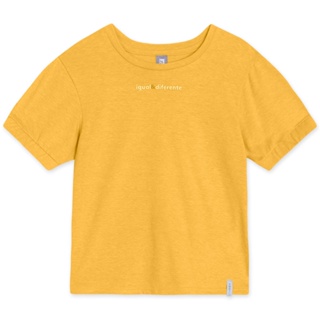 Blusa Infantil Menina Manga Curta Match