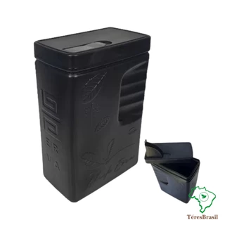 Porta erva Black Erva para erva mate