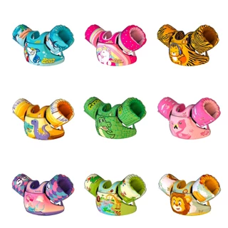 BOIA INFANTIL COLETE SALVA VIDAS ESTAMPAS DIVERTIDAS NASH