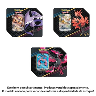 Jogo de Cartas - Pokémon Lata - 31 cartas - Poderes Divergentes