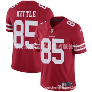 San Francisco 49ers Kyle Juszczyk #44 Nike Men's White Official NFL Game  Jersey