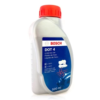 Fluido Oleo de Freio Bosch DOT 4 Original Carro e Moto 500ml