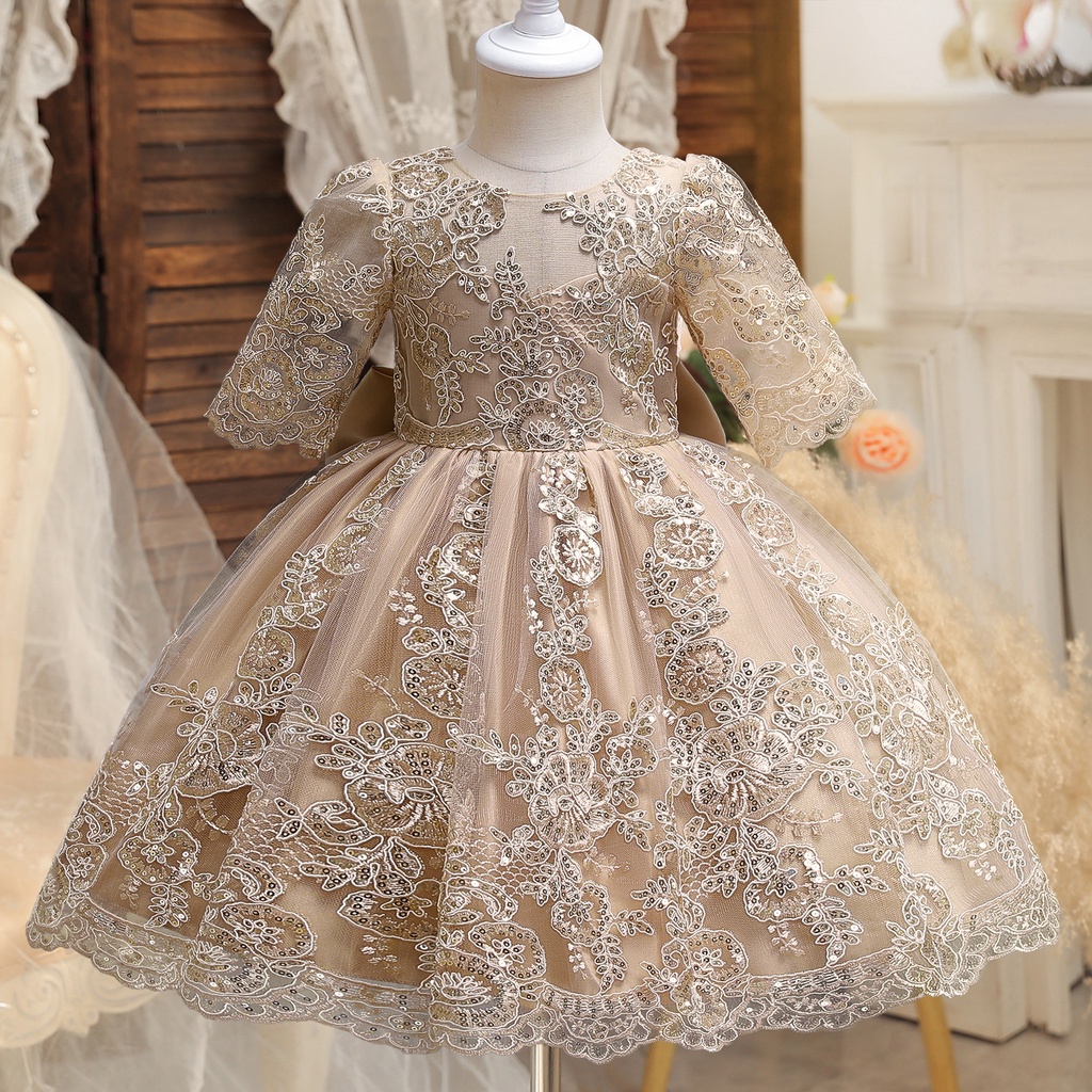 Vestido de batizado de clearance princesa