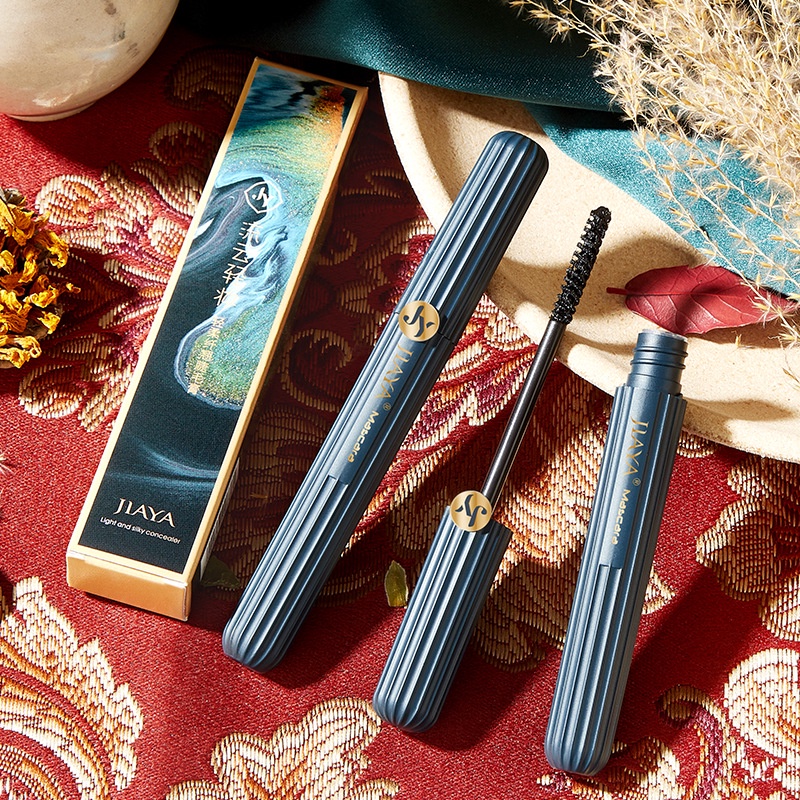 Máscara À Prova D'água Densa E Esbelta Encaracolada Quick Dry Não Tira Maquiagem Cosmética Feminina