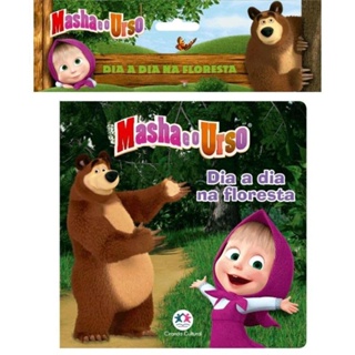 Masha e o Urso Dia a dia na Floresta - Ciranda Cultural