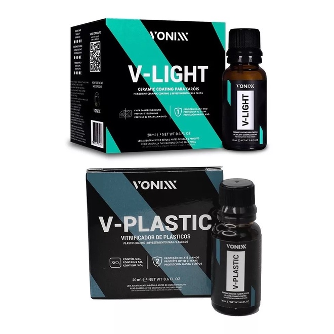 Vonixx V-Light Headlight Ceramic Coating, 20ml Kit