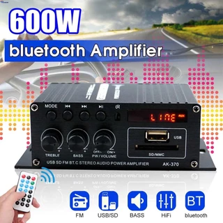 A170/AK370 Amplificador/Amplificador de Potência Bluetooth para Casa Mini HIFI Áudio Digital Receptor de Som Surround Aipearl