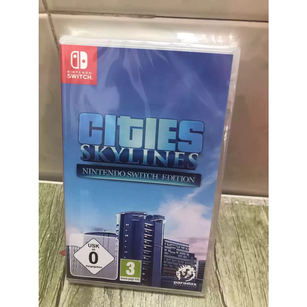 Jogo Cities Skylines Nintendo Switch Mídia Física Lacrado