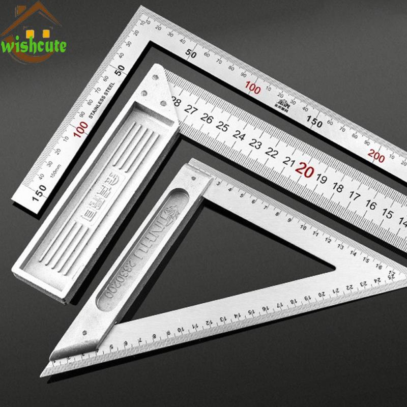 Régua Ângulo L-Square De Aço Inoxidável Para Medir Marcenaria