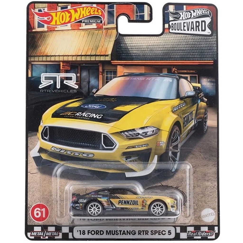 Hobby Store xe mô hình Hot Wheels Premium Boulevard Ford Mustang RTR | Việt Nam