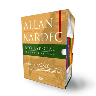 Livro Box Especial Pentateuco Allan Kardec com 05 livros Base da Doutrina Espírita ( normal 14x21 )