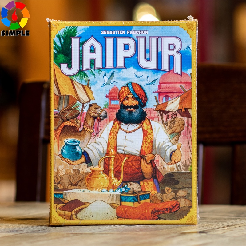 Jaipur Board Game (New Edition) Strategy Game Shopee Brasil