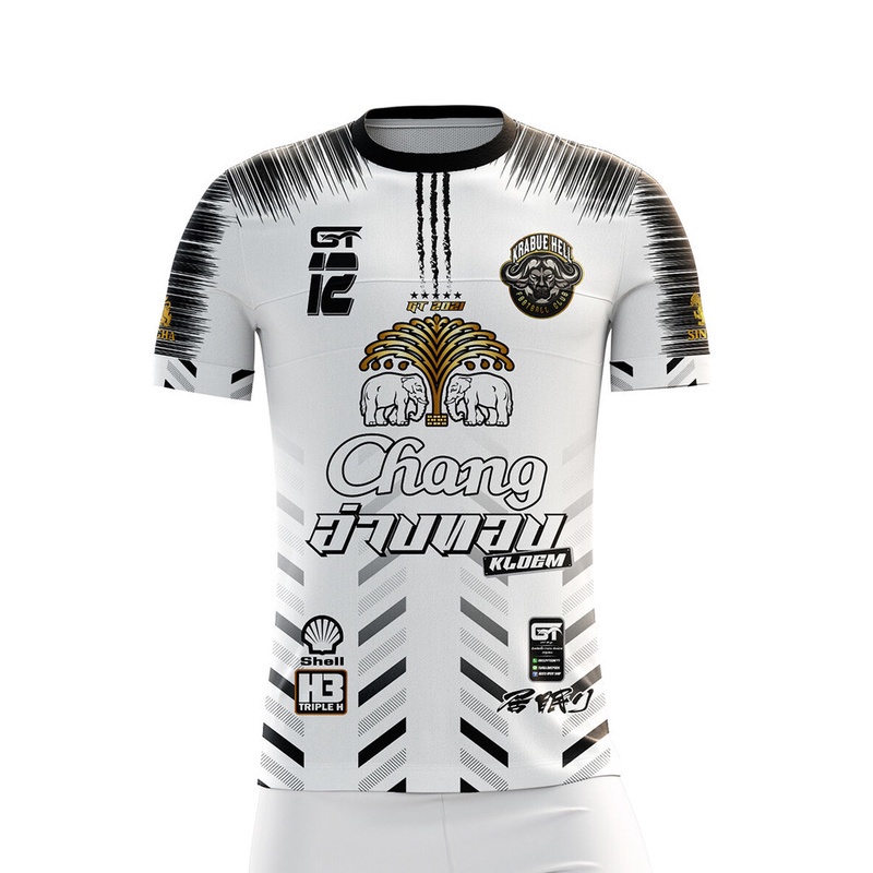 Tailândia Chang Jersey 2022 Seleção Nacional Unisex Sports Shirts Camisas Futebol Yel Sublimação Total