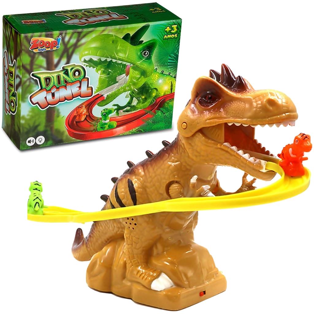 Dinossauro T-Rex Coleção Dinossauro Laranja - Zoop Toys