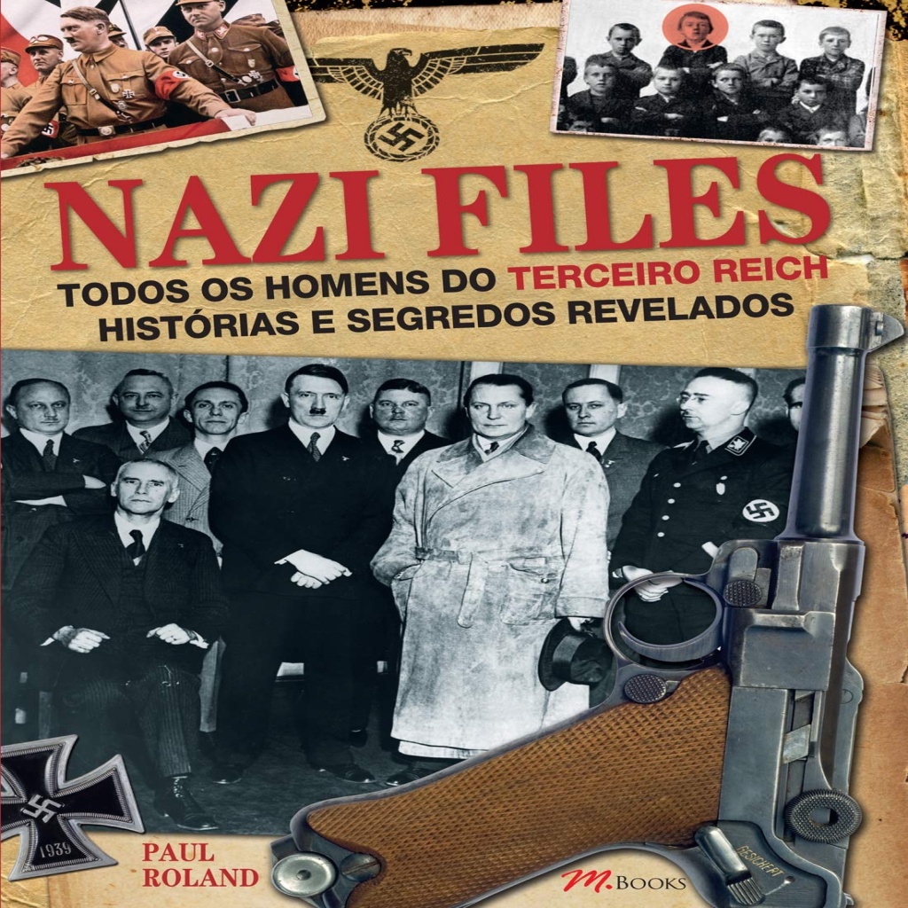 Nazi Files autor Paul Roland | Shopee Brasil