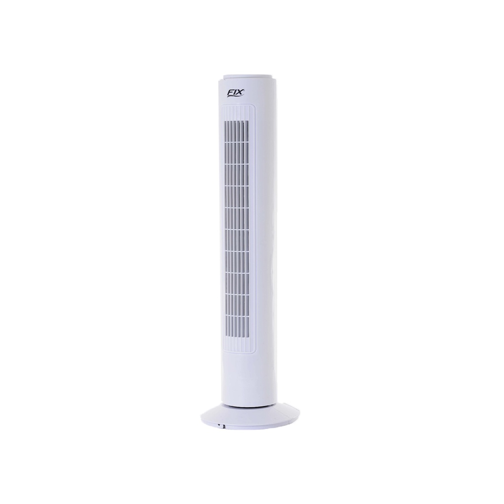 Ventilador De Coluna Circulador Ar Branco Potente Fix 73cm 220V ...