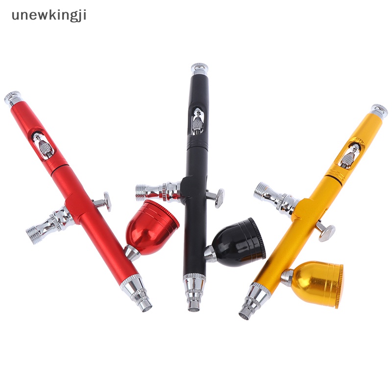 ui Alimentação Por Gravidade De Dupla Ação 0,3mm Airbrush Gun Art Tattoo Tool kingji