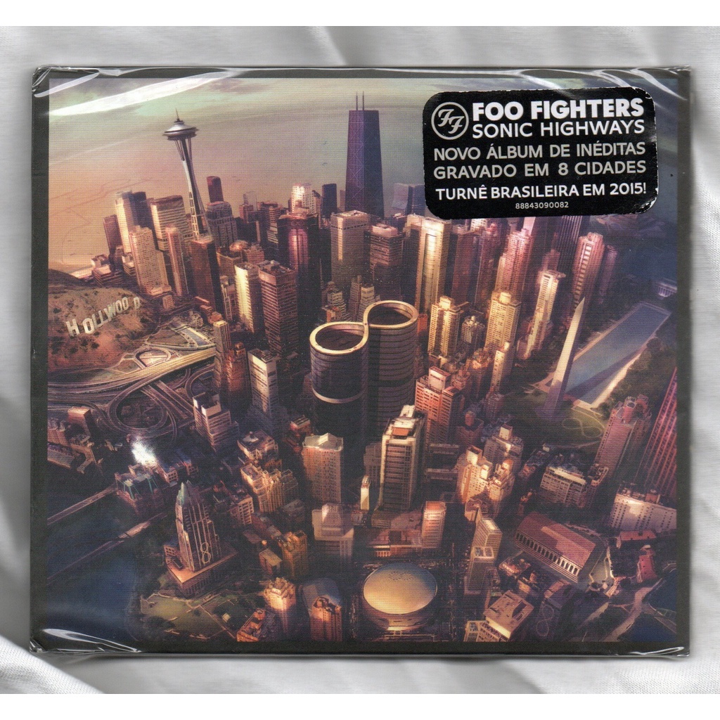 Foo Fighters Cd Sonic Highways Digifile