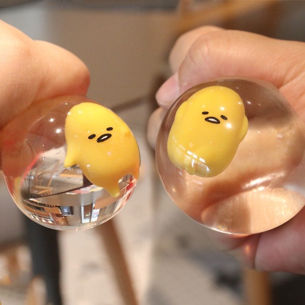 Ovo Yolk Pinch Water Egg Lazy Ball Descompressivo