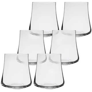 Jogo de 6 copos de cristal Xtra Bohemia 350 ml