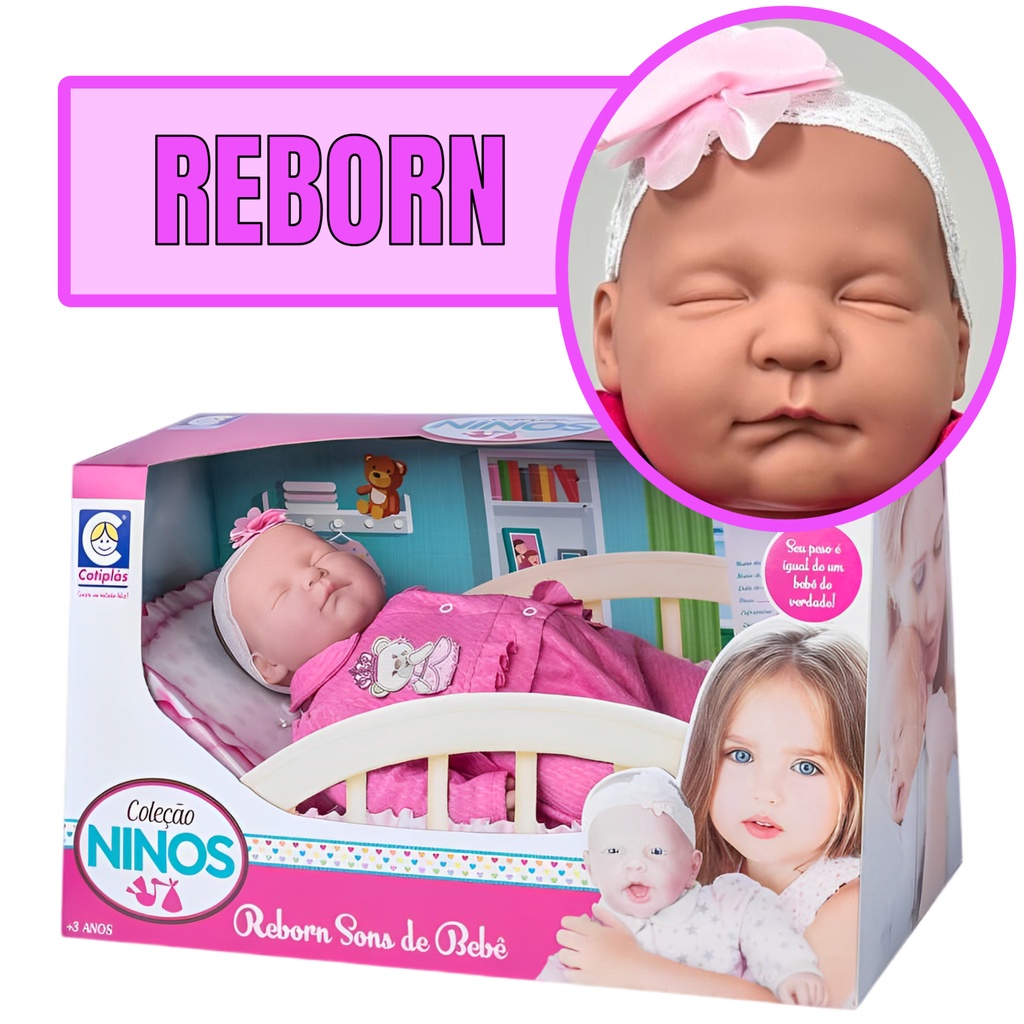 Bebê Reborn Menina: Uma Obra de Arte em Tamanho Real - Bebê Reborn