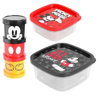 Potes Mickey Disney Plasutil - Conjunto 5 Potes