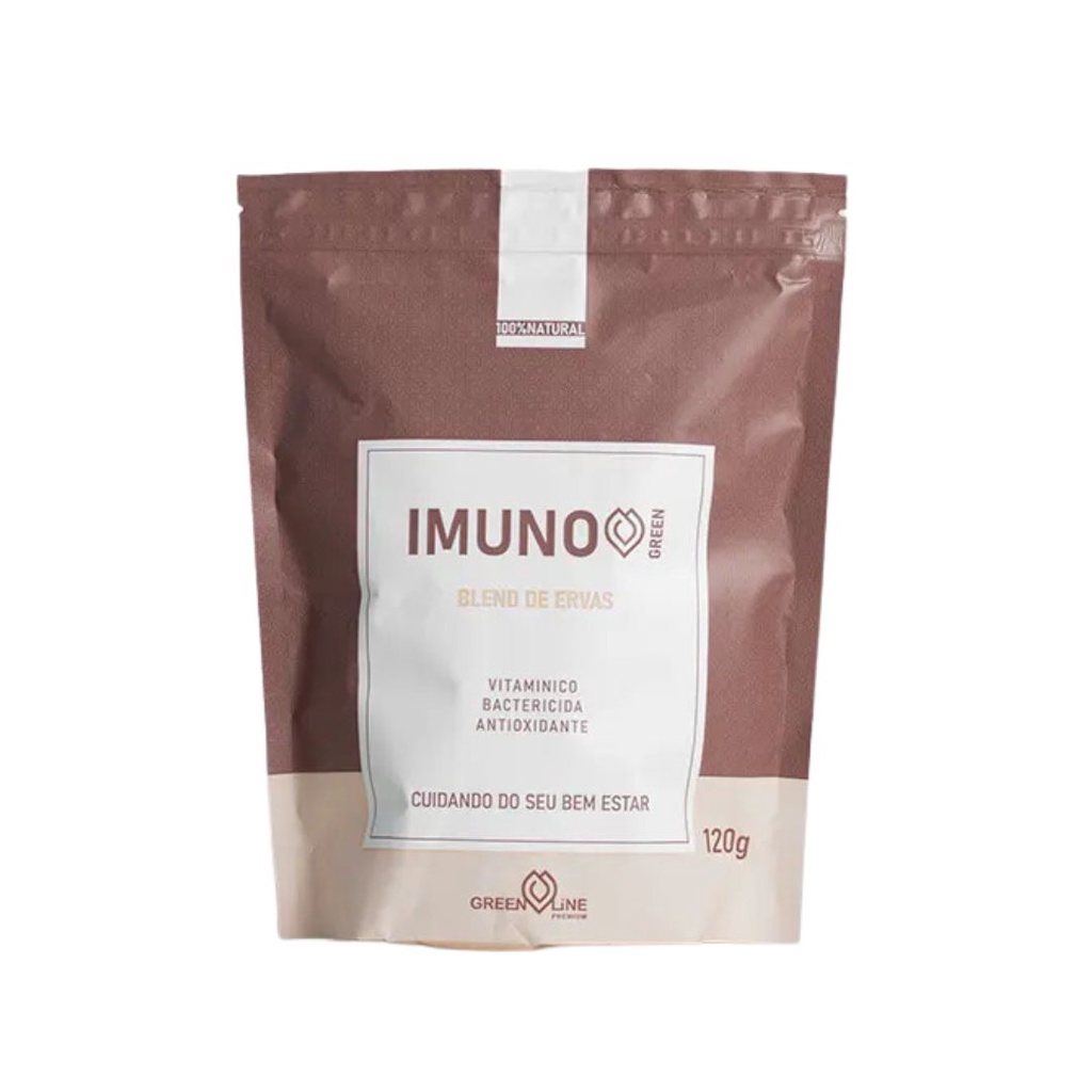 Imuno Green Chá - Para Aumentar A Imunidade (120g) | Shopee Brasil