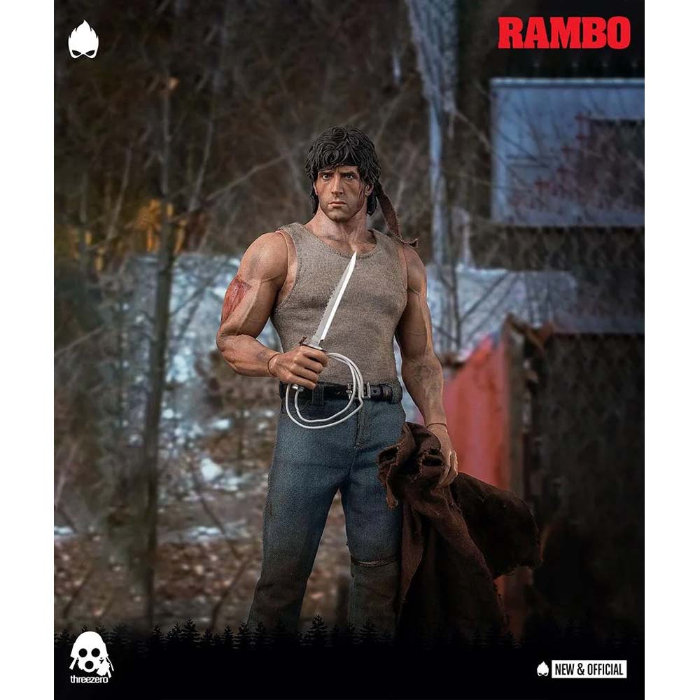 THREEZERO Rambo First Blood John Rambo 1/6 Scale Figure | Shopee Brasil