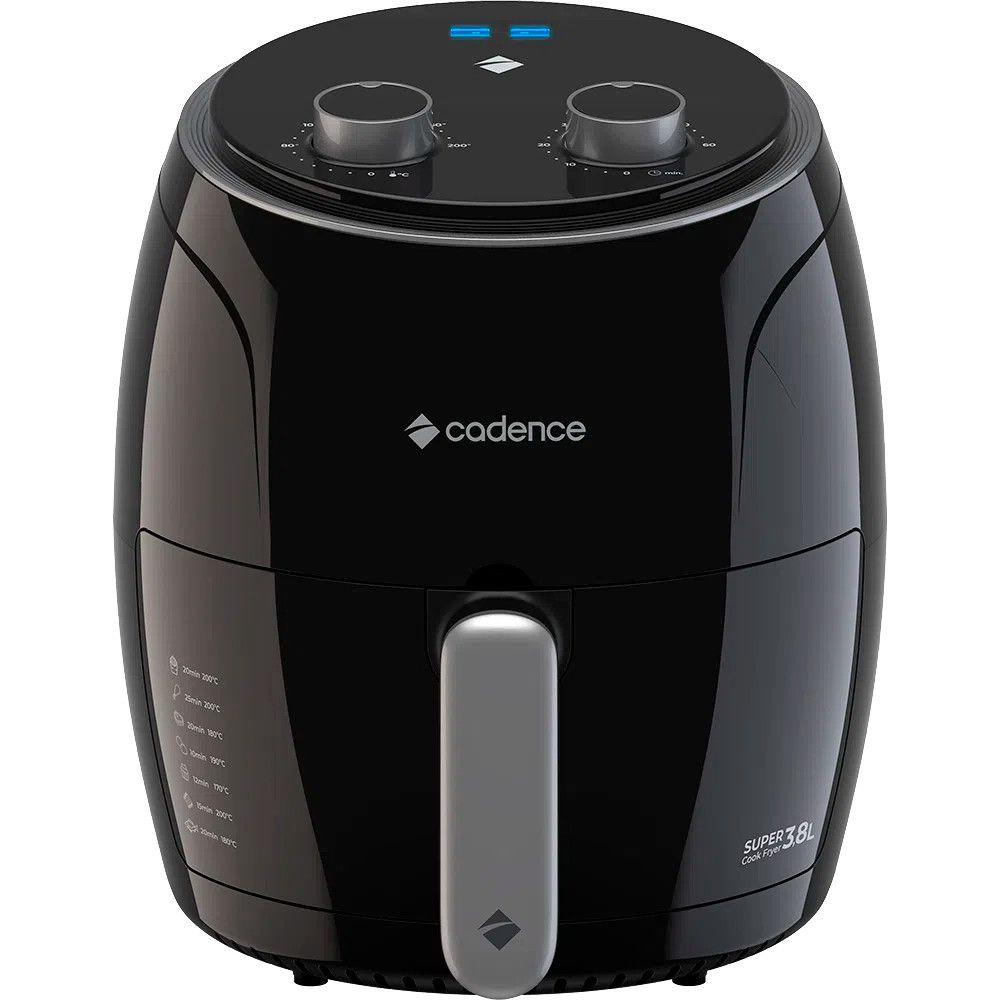 Fritadeira Air Fryer Cadence FRT410 3,8 Litros 1300W Super Cook Fryer 