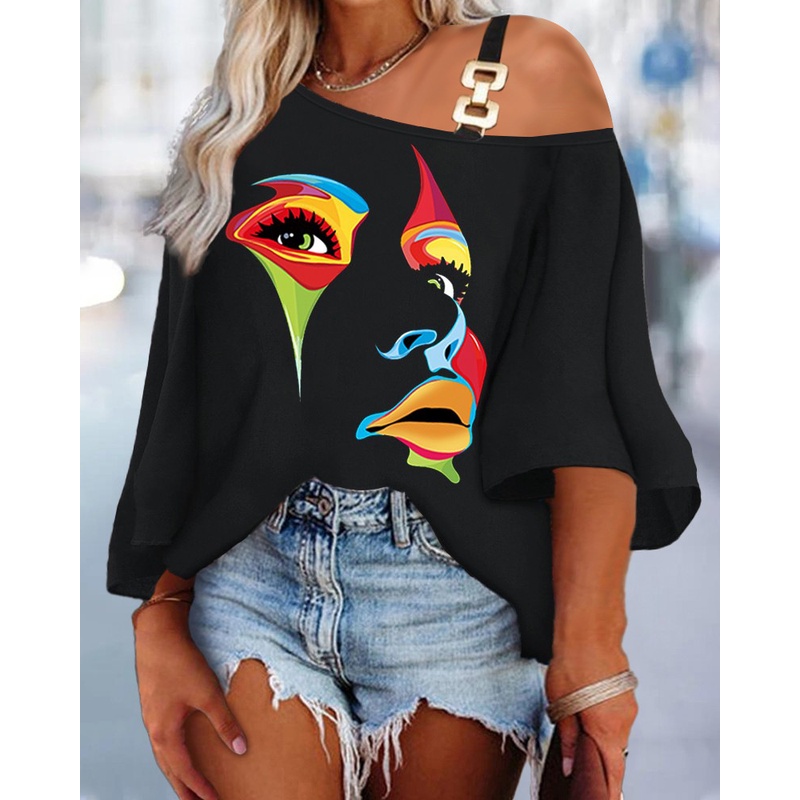 Compra online de Verão T-shirt Feminina Roupa Feminina Kawaii 3D Cat Print  Estética T Shirt Mulheres Moda Manga Curta Tops Tees Blusa Casual