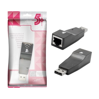 Adaptador USB a Ethernet Steren USB-473 (RJ45)