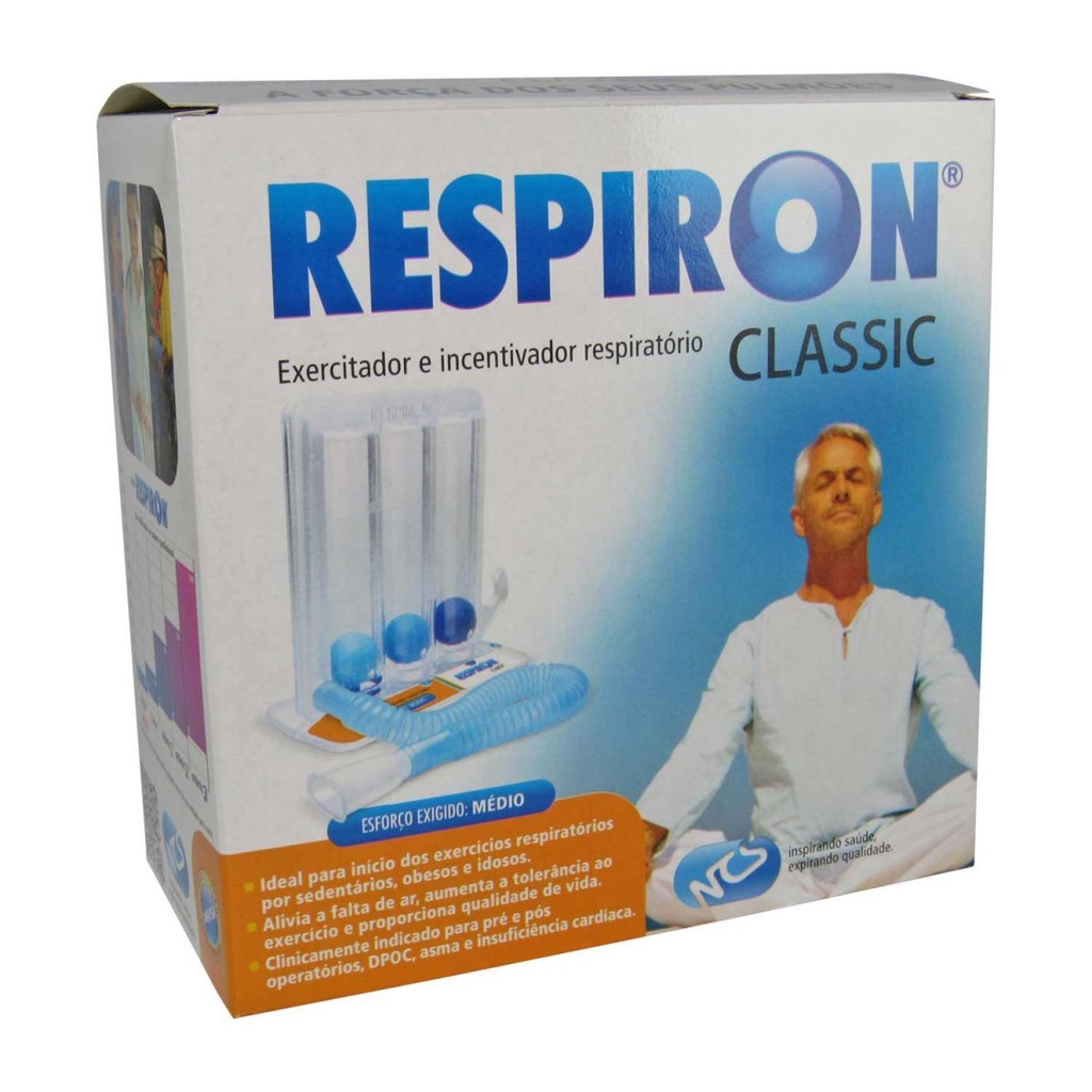 Respiron Classic Aparelho Respiratório Adulto NCS | Shopee Brasil