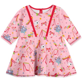 Vestido Bebê Menina Manga Longa Antiviral Lilica