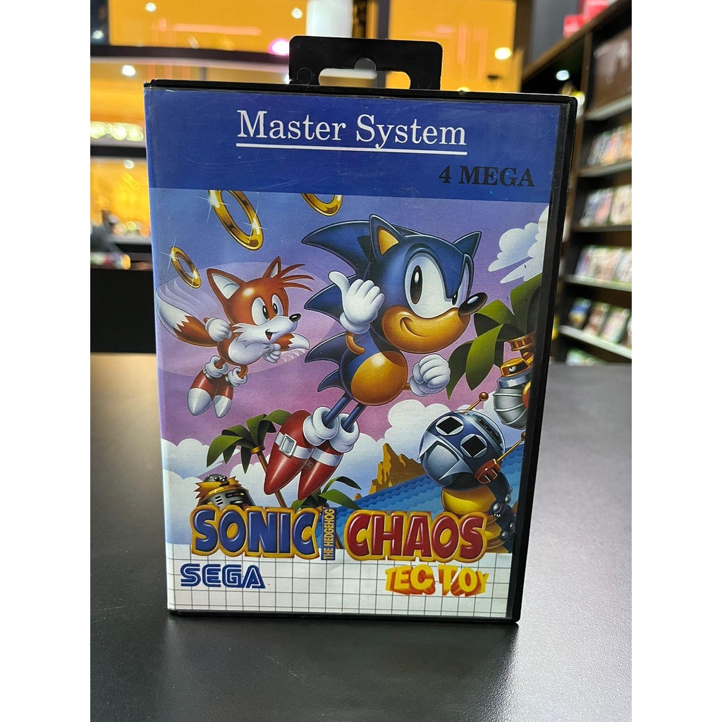 Sonic Chaos MASTER SYSTEM (Seminovo) - Play n' Play