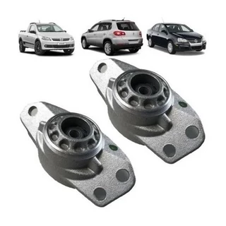 Par Coxim Amortecedor Traseiro Saveiro, Jetta E New Bettle