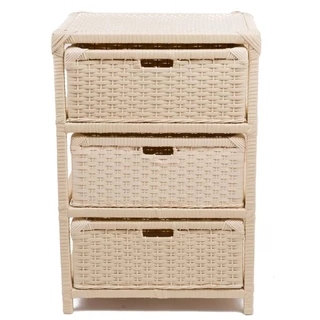 Gaveteiro Sintético Organizador Artesanal 3 Gavetas 28x38x57