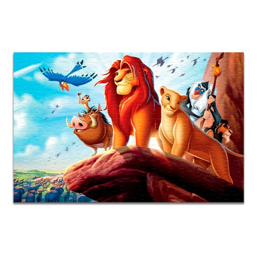 O Rei Leão Quebra-cabeça 200 peças - Toyster - Armarinho Delmar