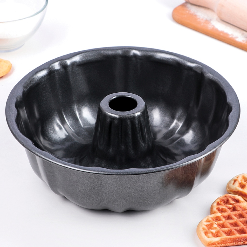 Forma Antiadente Pudim Bolo Com Furo Central Teflon Assadeira