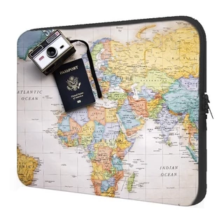 Case Notebook 14" Universal Mapa Mundi