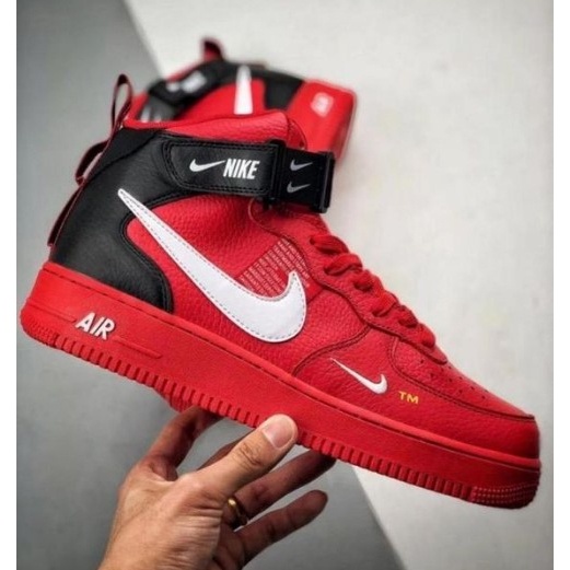 Bota Tênis Nk Air Force 1 Mid Lv8 Cano Alto Promoção