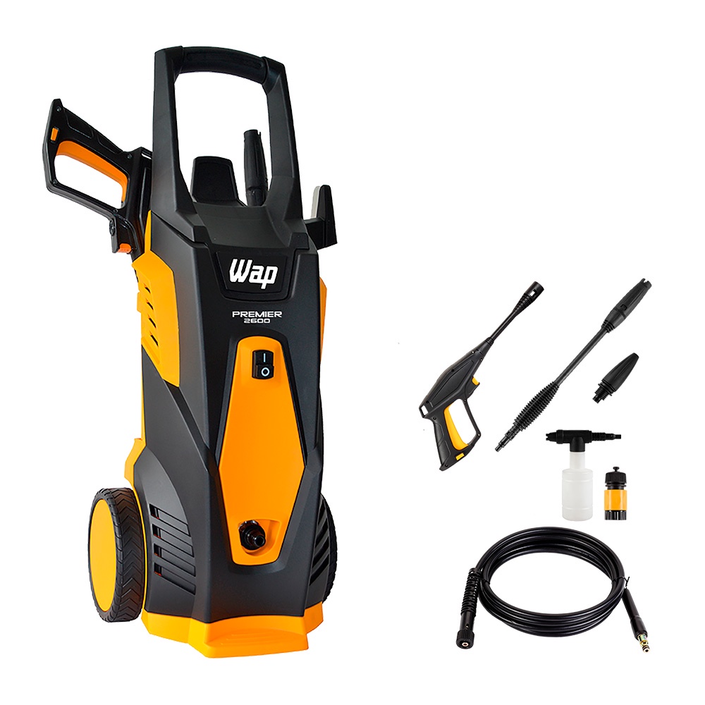 Lavadora Alta Pressão Wap Premier 2600 Jato Profissional Engate Rápido ...