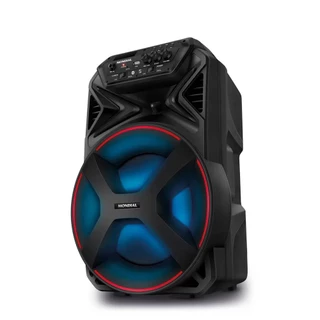 Caixa Amplificada Connect Partyplus Mondial Bivolt 250W RMS Preto CM-250