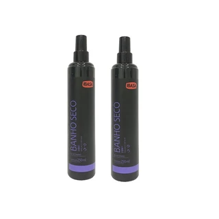 Kit 2 Banho Seco 250ml Ibasa Neutralizador Odores
