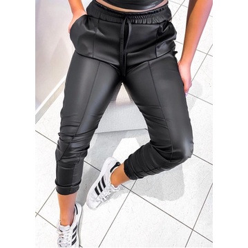 Calça Feminina Jogger Tricô Tricot Blogueira Shein