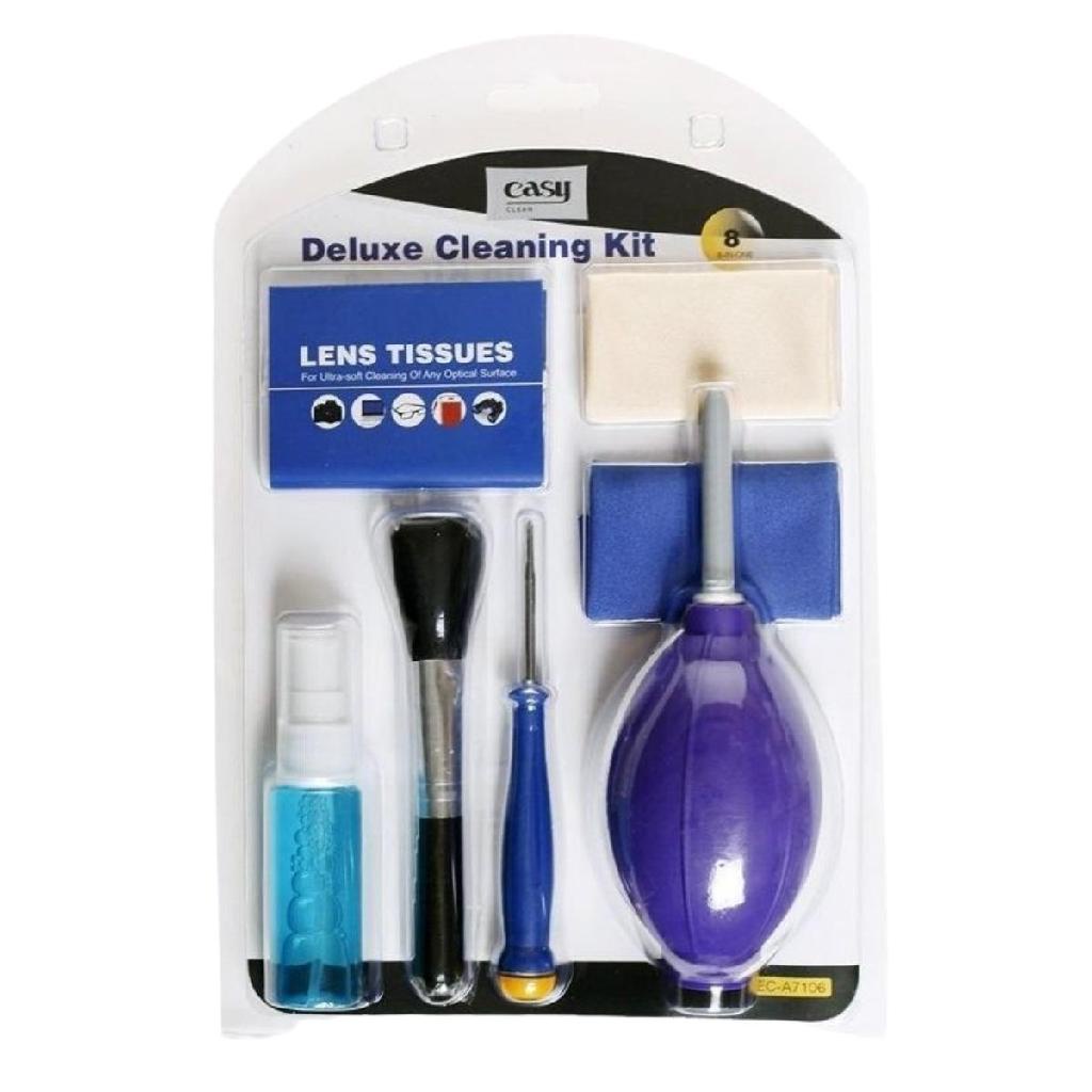Kit Limpeza Para Câmera E Lente Fotográfica 8 em 1 Easy | Shopee Brasil