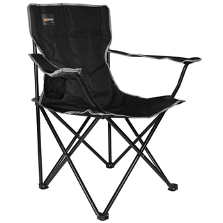 Cadeira de Pesca Dobravel Alvorada Camping Pescaria Nautika - Preta